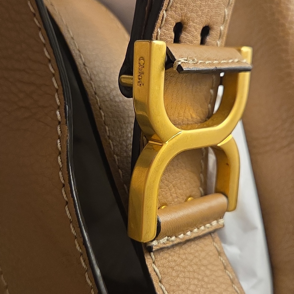 Chloe Marcie Medium Crossbody, Color Nut. - Picture 5 of 9